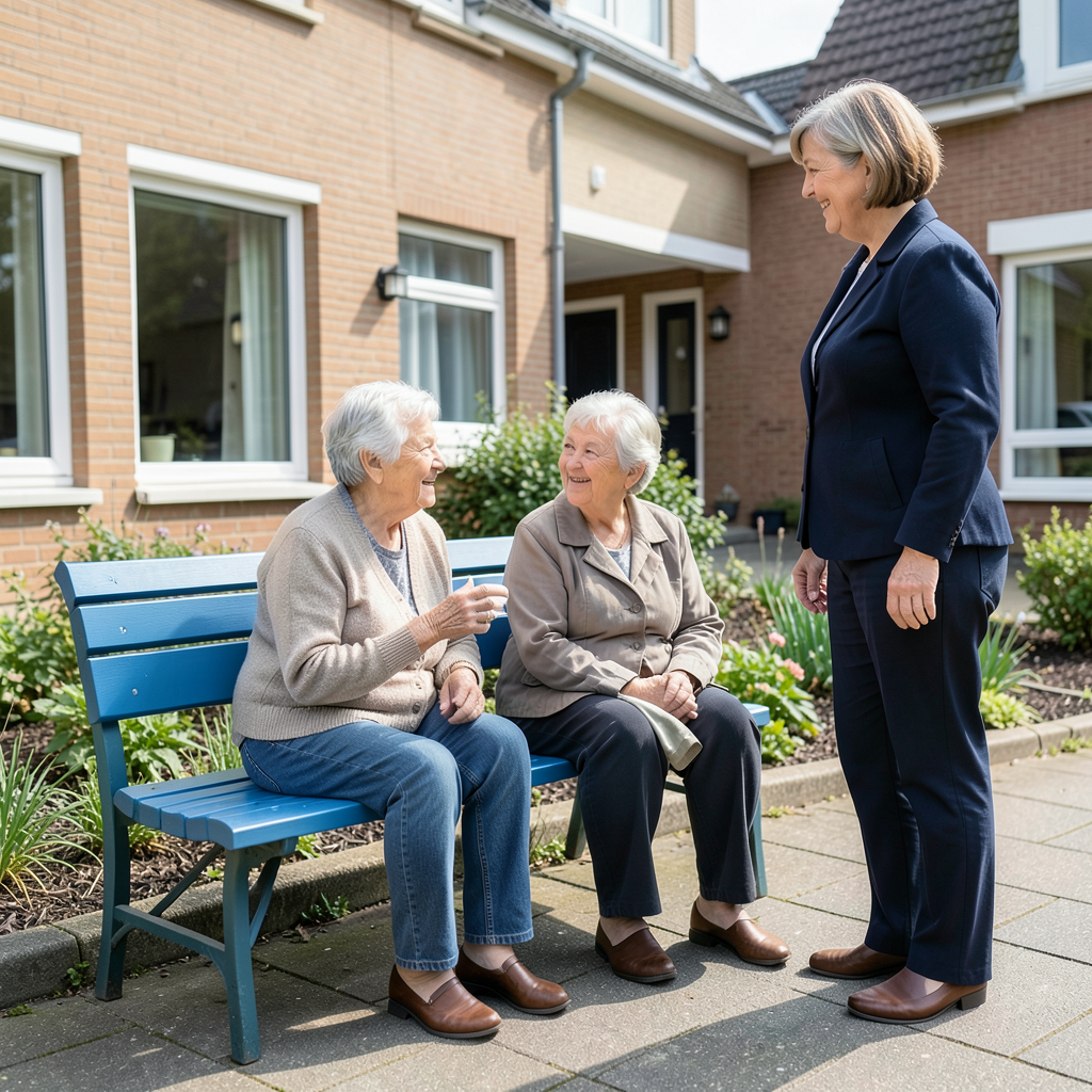 1,000th Chatty Bench Installed by Housing Provider Anchor to Tackle Loneliness